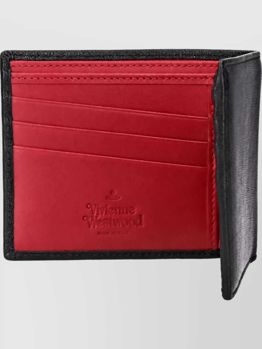 Vivienne Westwood Leather Keychain Wallet