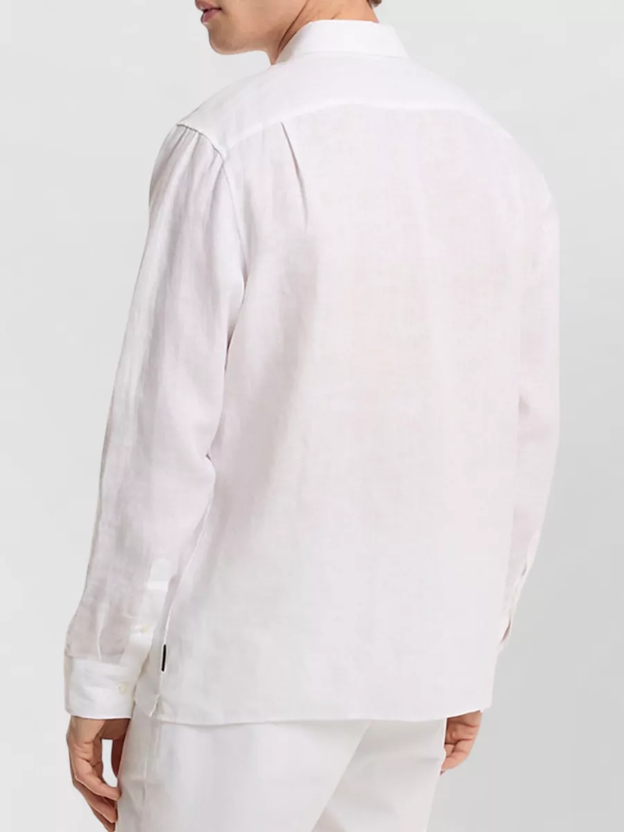 Michael Kors Linen Classic-Fit Shirt