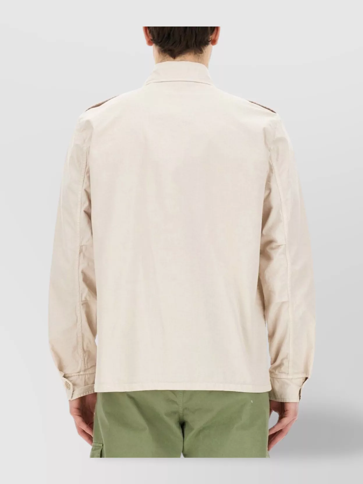 Aspesi Camicia Field Shirt In Tela Di Cotone - Naturale