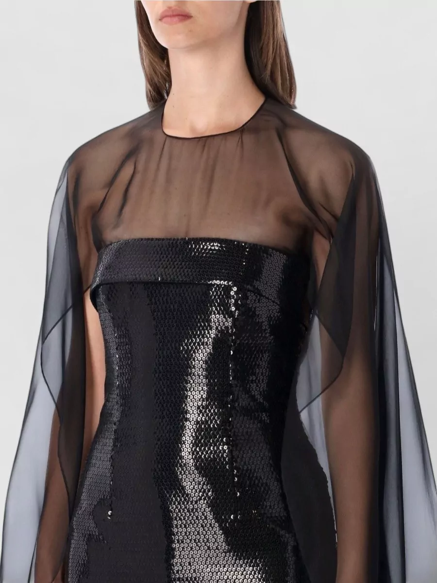 Alberta Ferretti Sequin Mini Dress