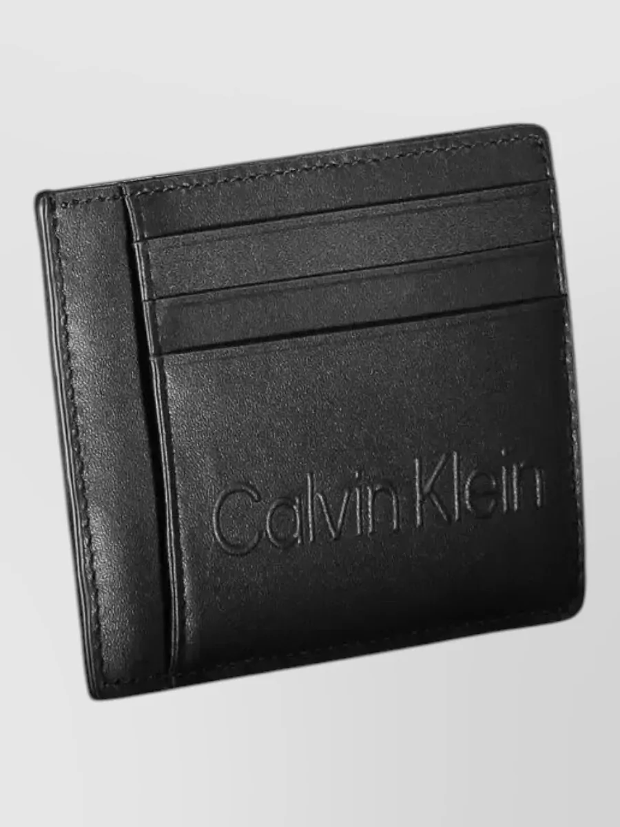 Calvin Klein polyethylene wallet