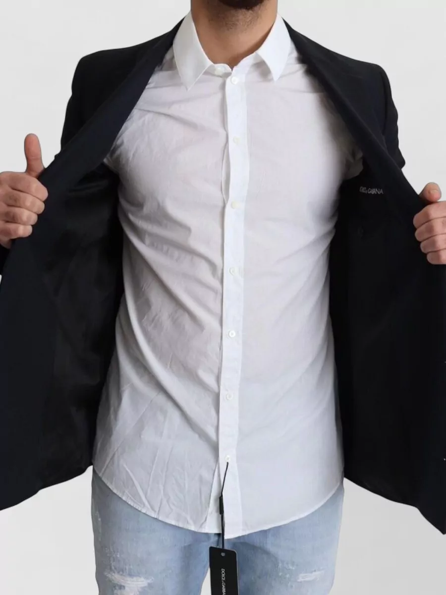 Dolce&Gabbana virgin wool single breasted suit jacket