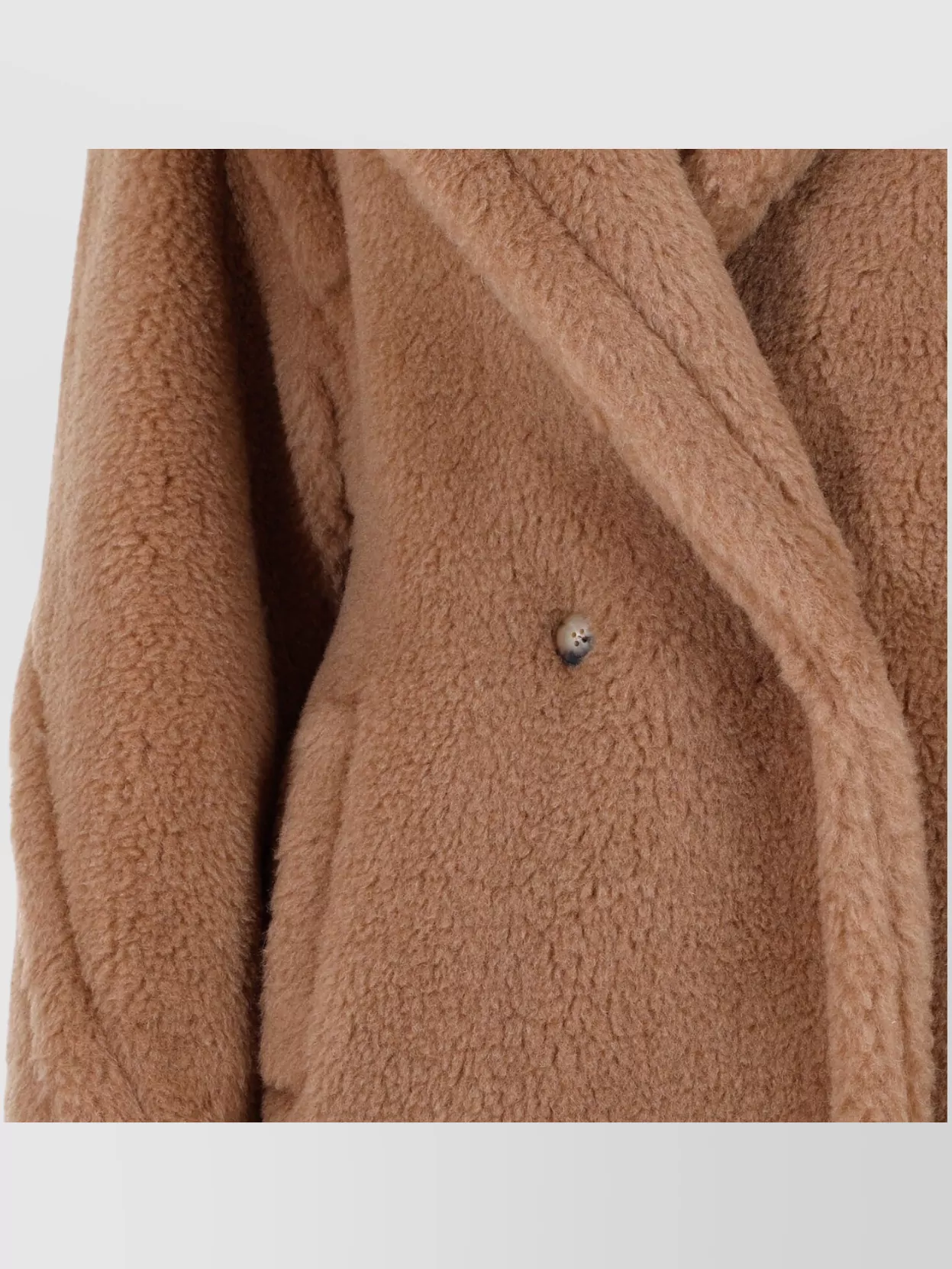 Max Mara Teddy Coat Ankle-Length Double-Breasted Long Sleeves