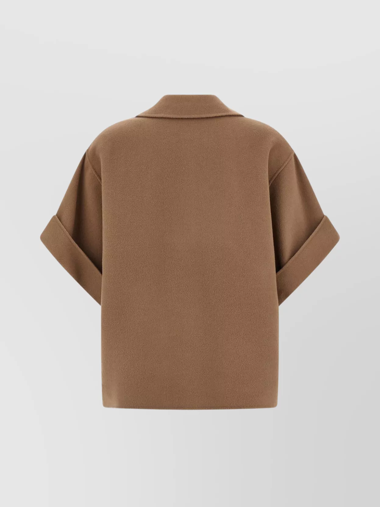 Weekend Max Mara Coat Double-breasted Front Pockets In Brown