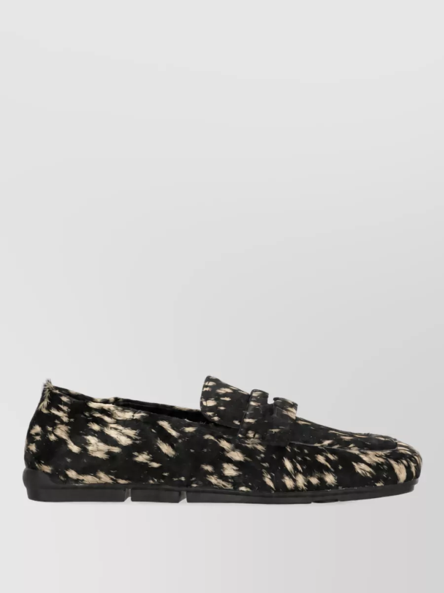 Ash leather loafers
