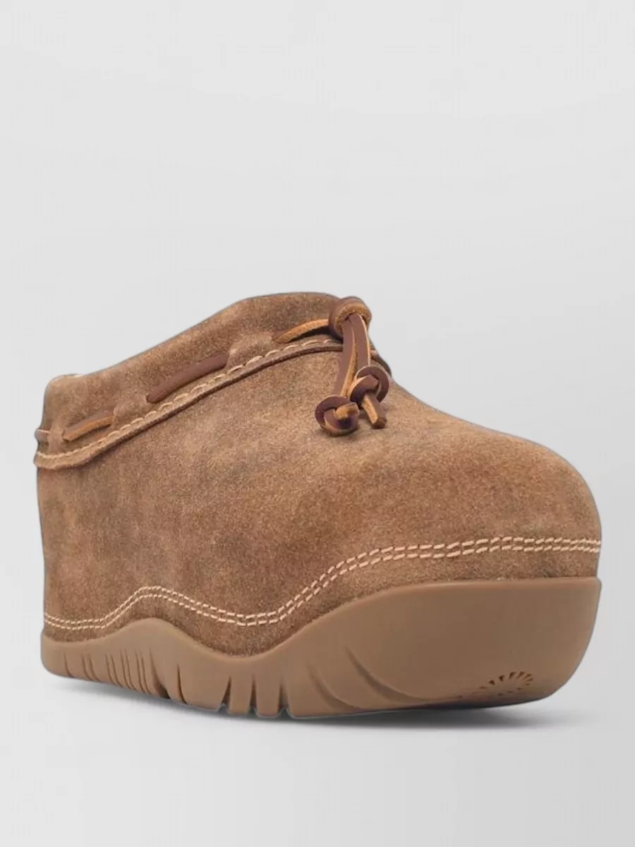 Ugg leather clog mules