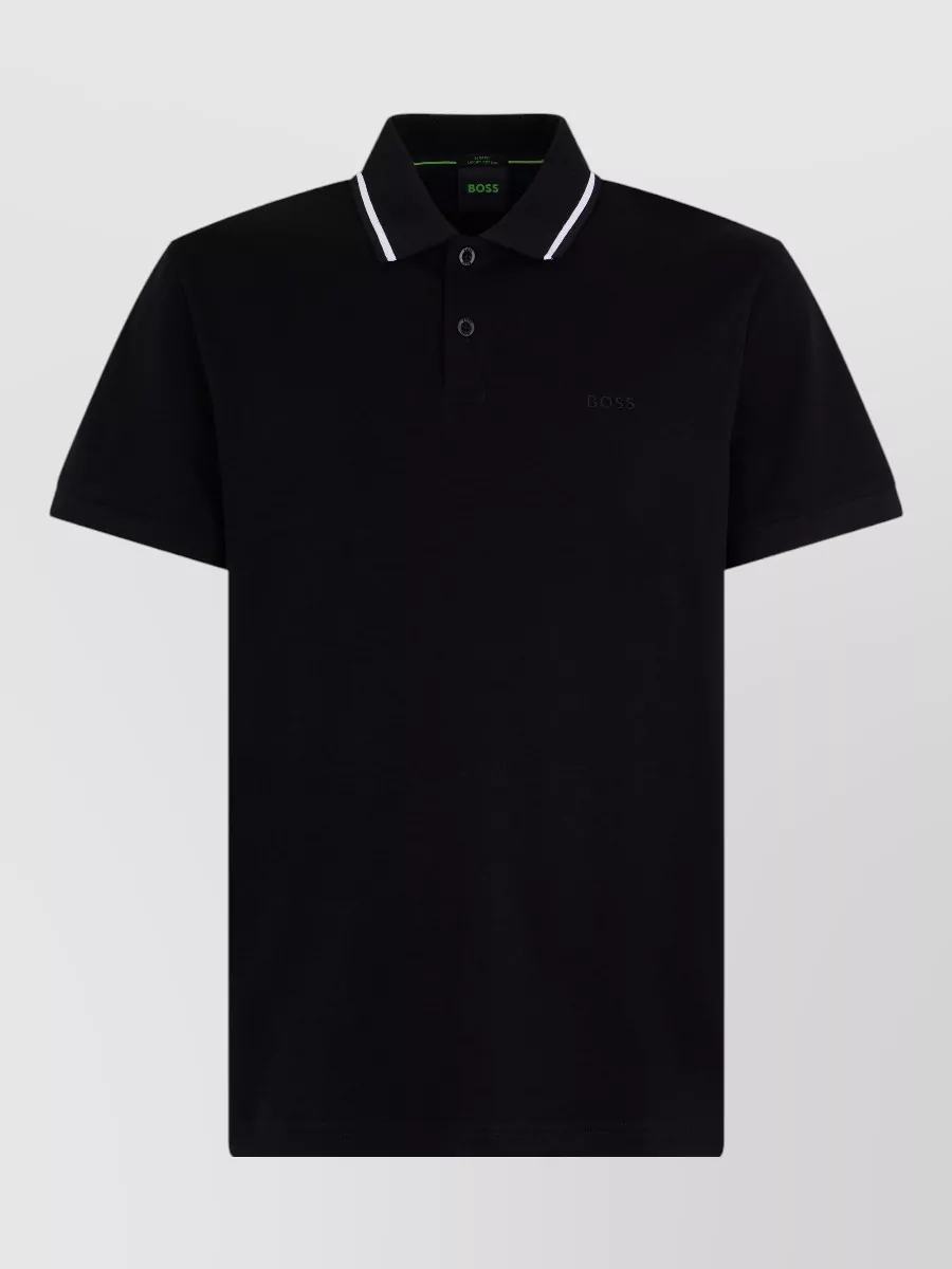 Boss short-sleeve polo shirt