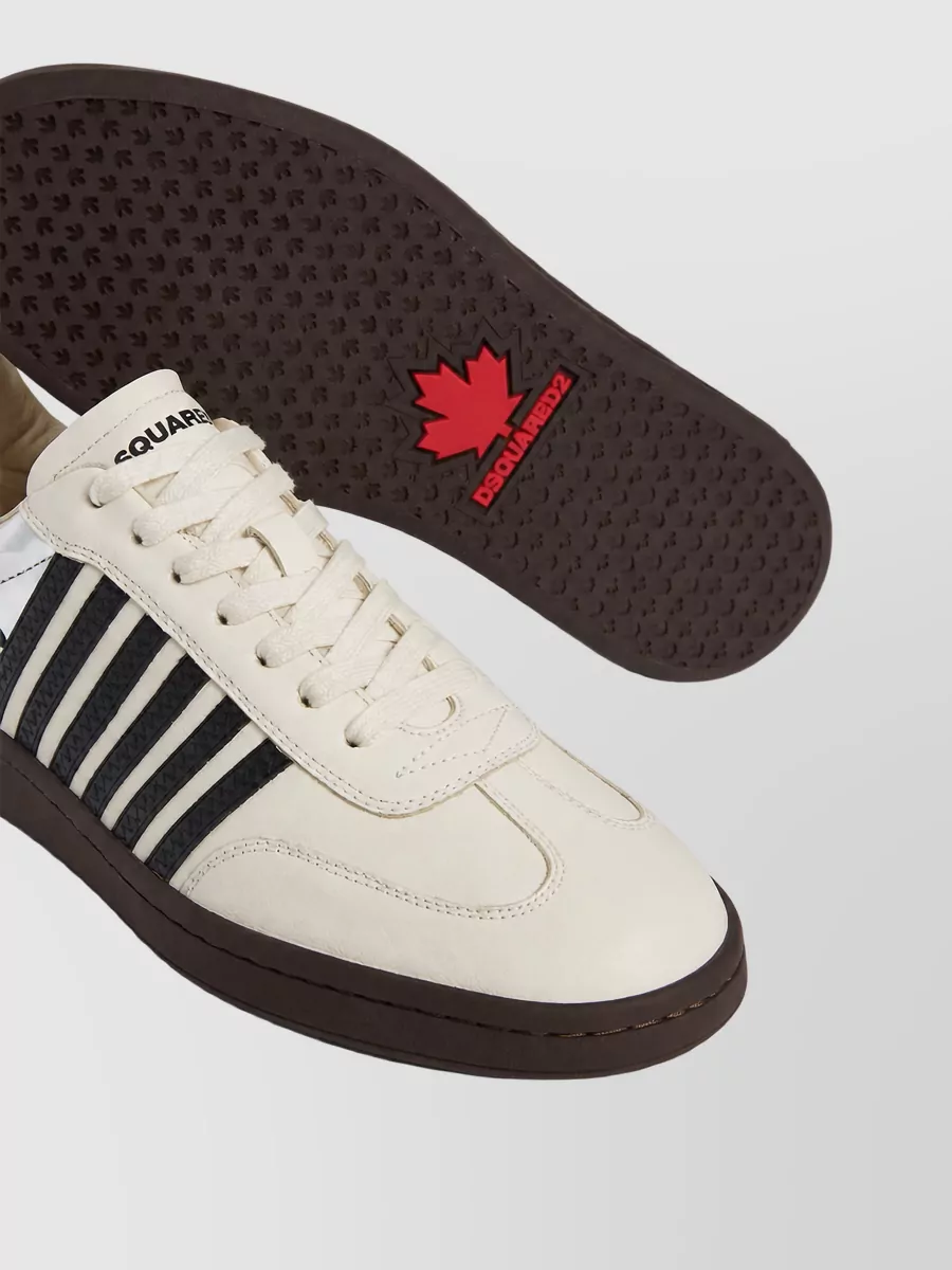 Dsquared2 Leather Boxer Sneakers