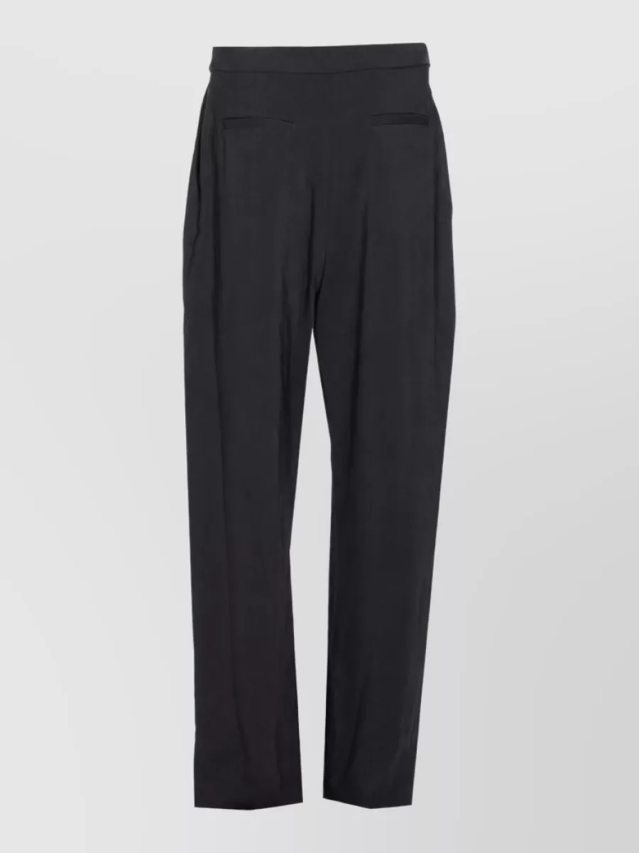 Pinko Pleated Straight-Leg Tailored Trousers