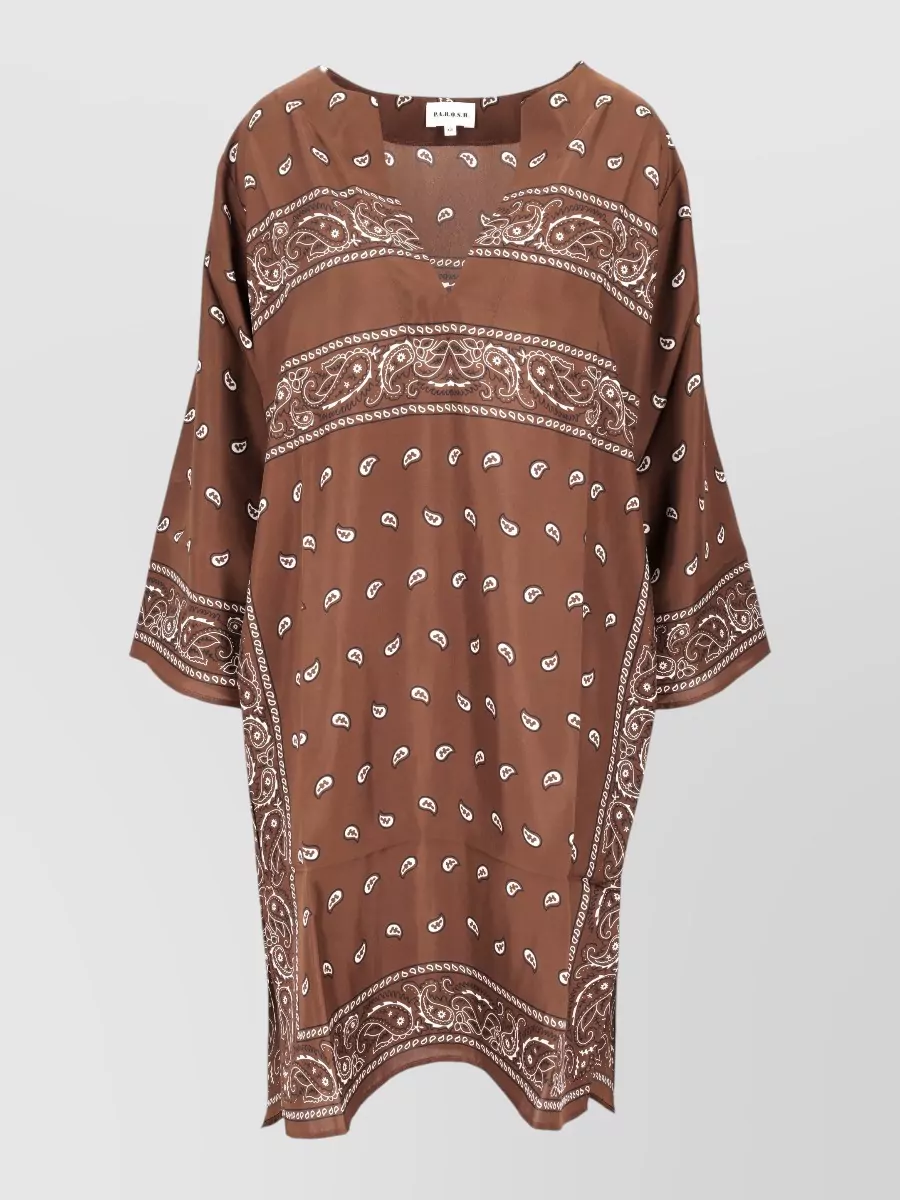 Parosh Silk Beach Cover Up