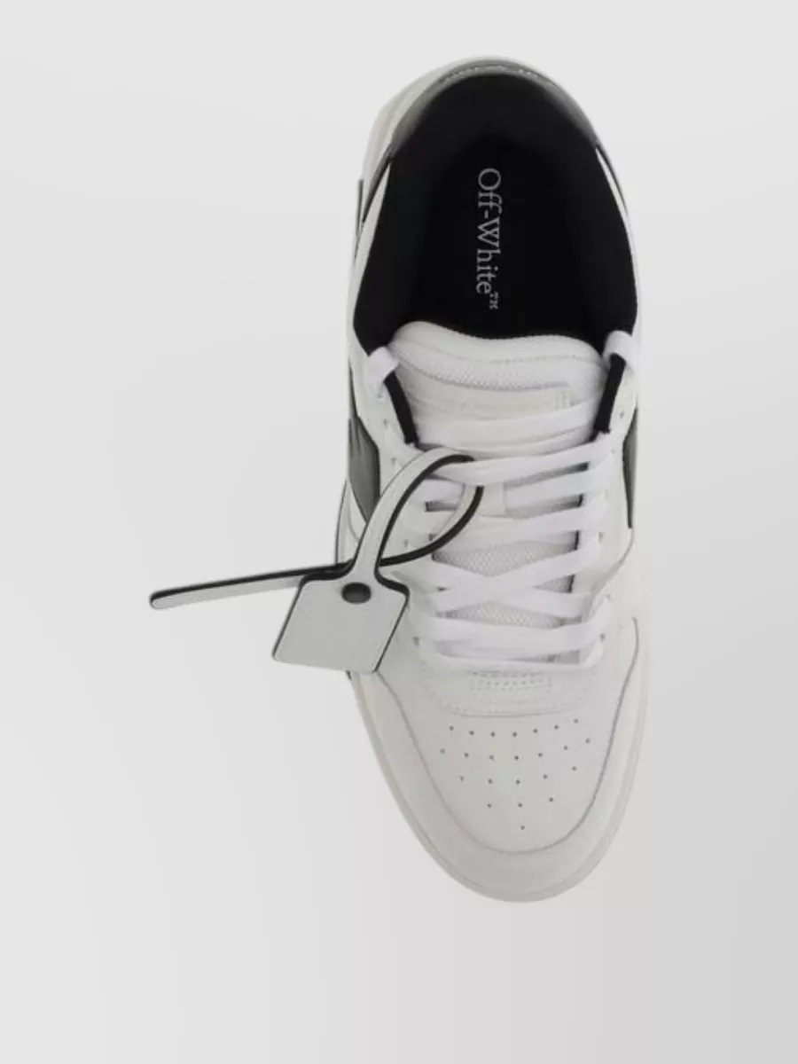 Off-White Rubber Out Of Office Low-Top Sneakers