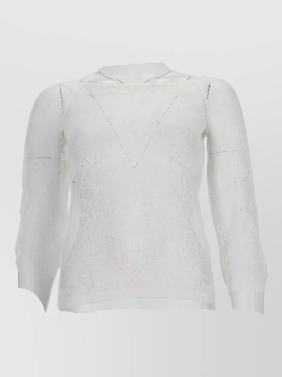 Alberta Ferretti fine-knit jumper