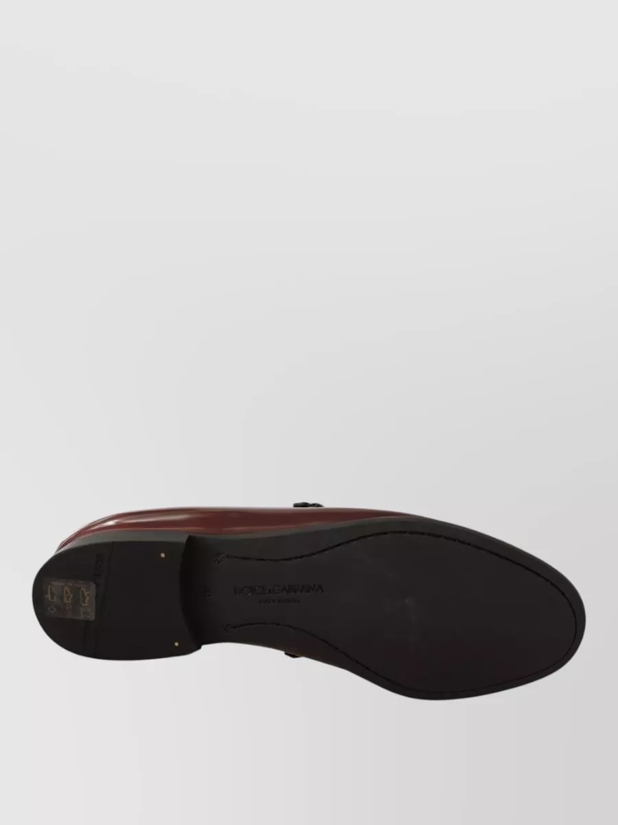 Dolce&Gabbana Leather Slippers