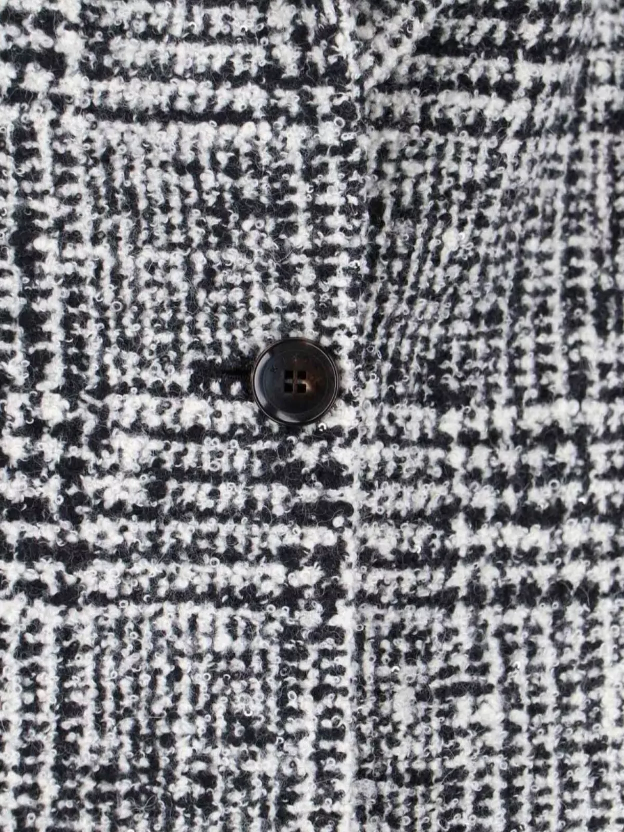 Kiton Longline Monochrome Jacket Notched Lapel