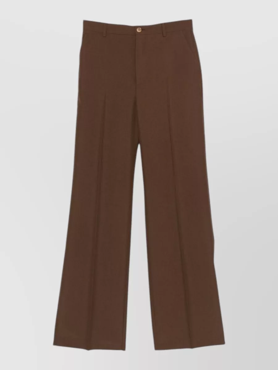 Gucci straight-leg suit trousers