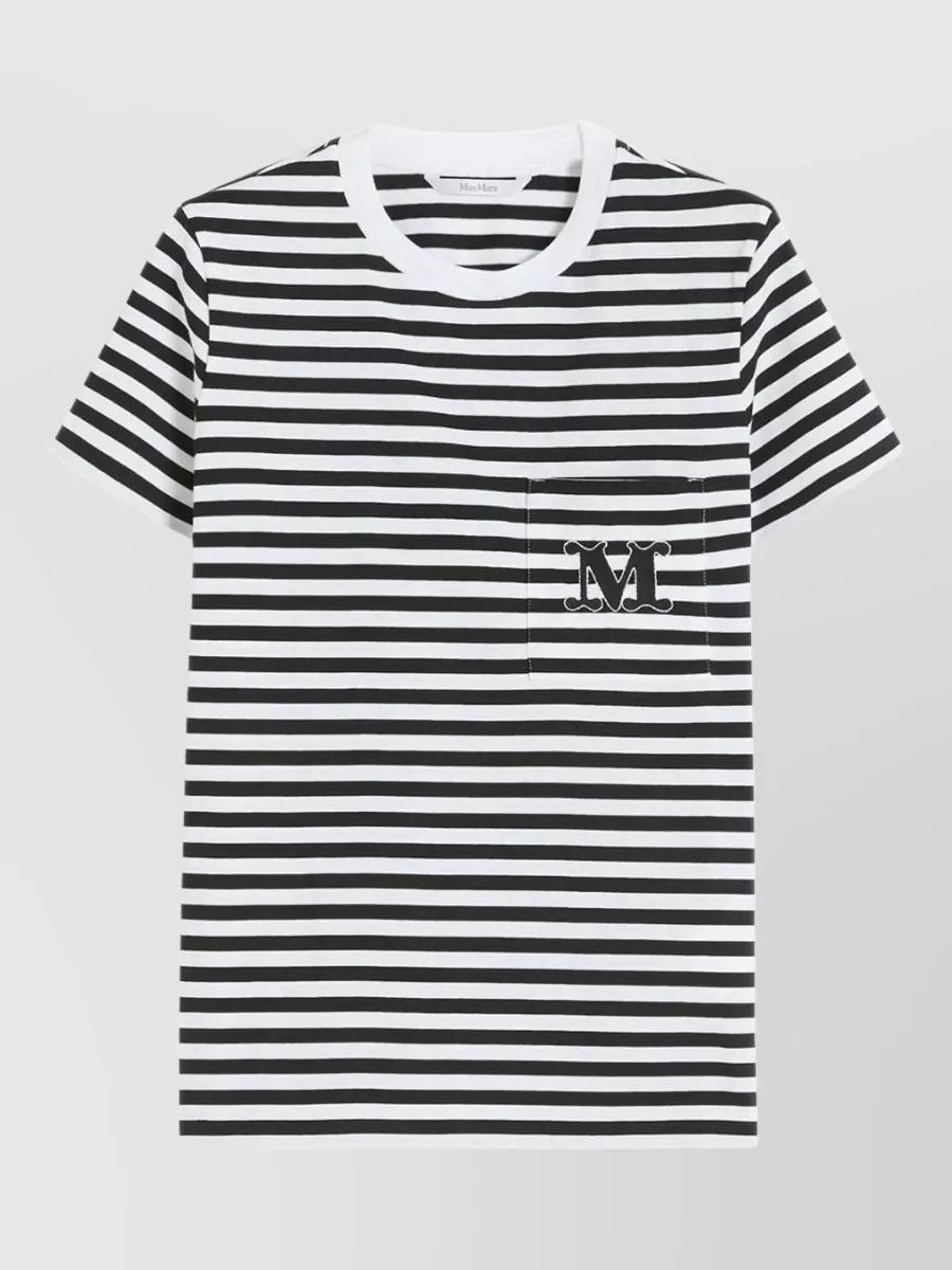 Max Mara Striped Sleeveless T-Shirt