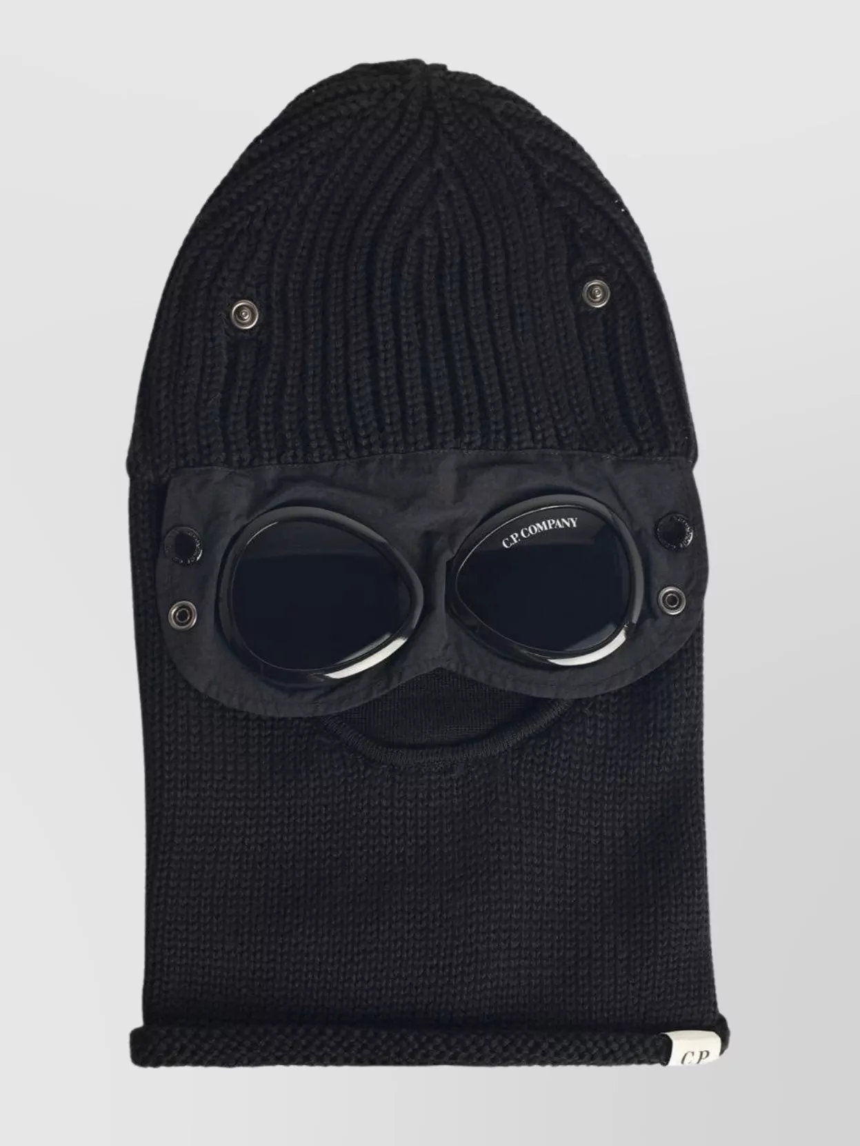 C.p. Company Wool Balaclava Featuring Integrated Goggles