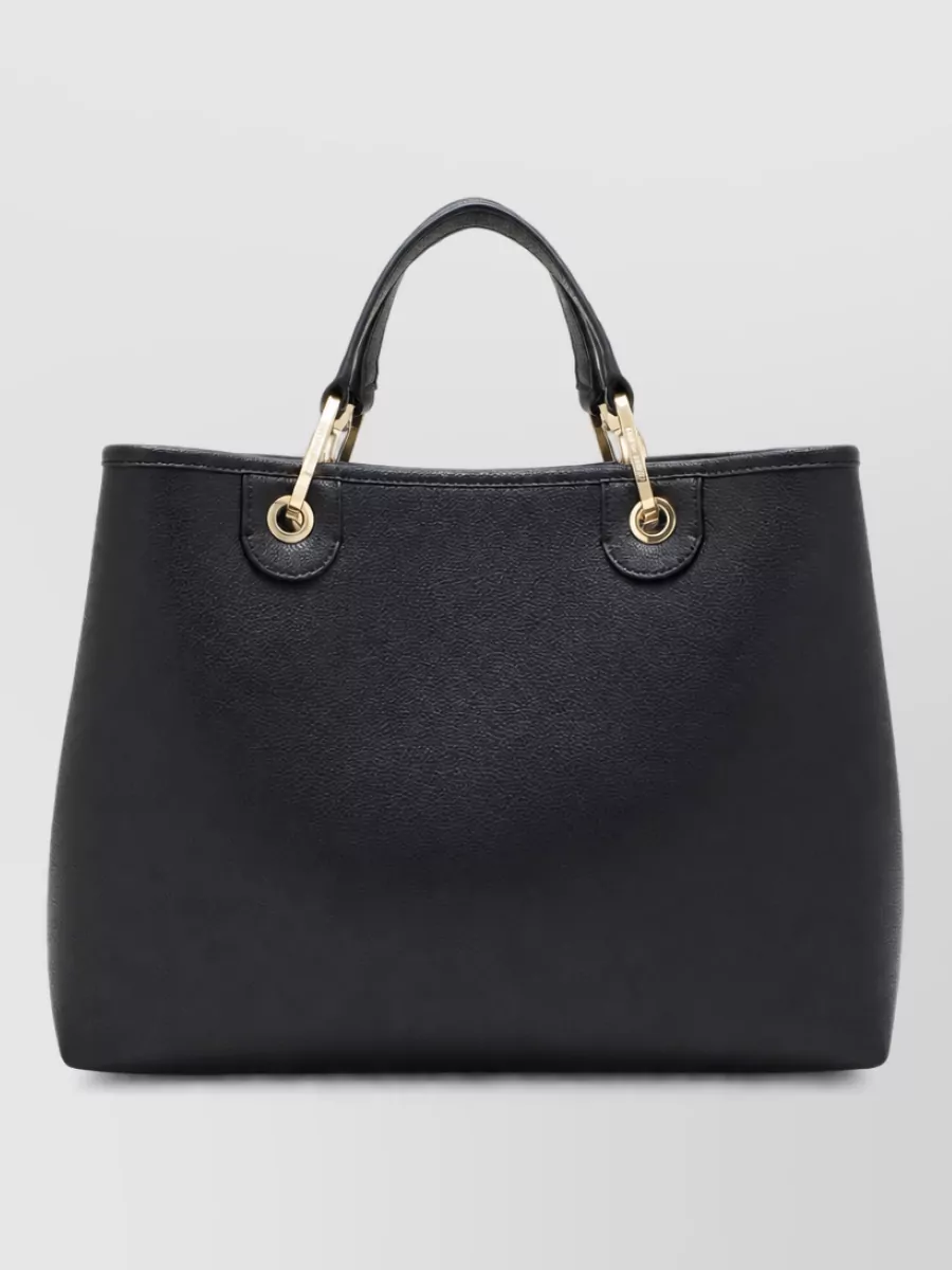 Emporio Armani Pebbled Tote Bag