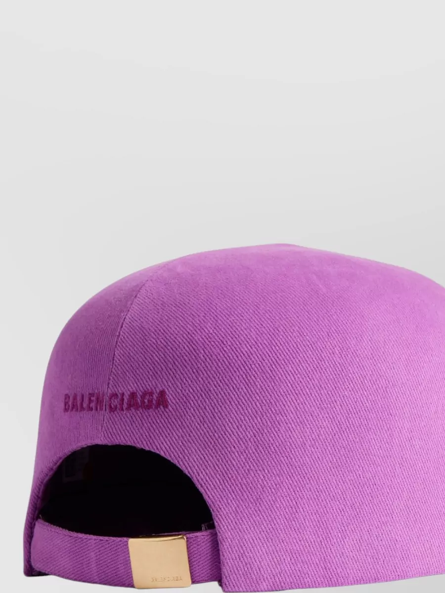 Balenciaga Cotton Logo-Embroidered Baseball Cap