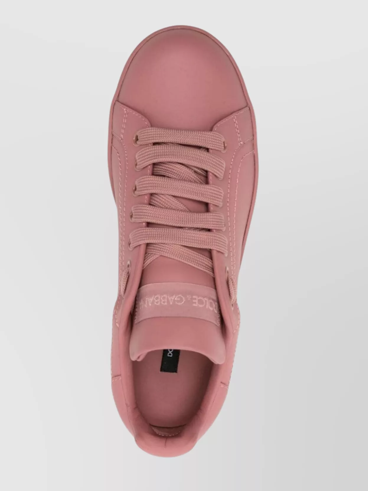 Dolce & Gabbana Embossed-logo Leather Sneakers