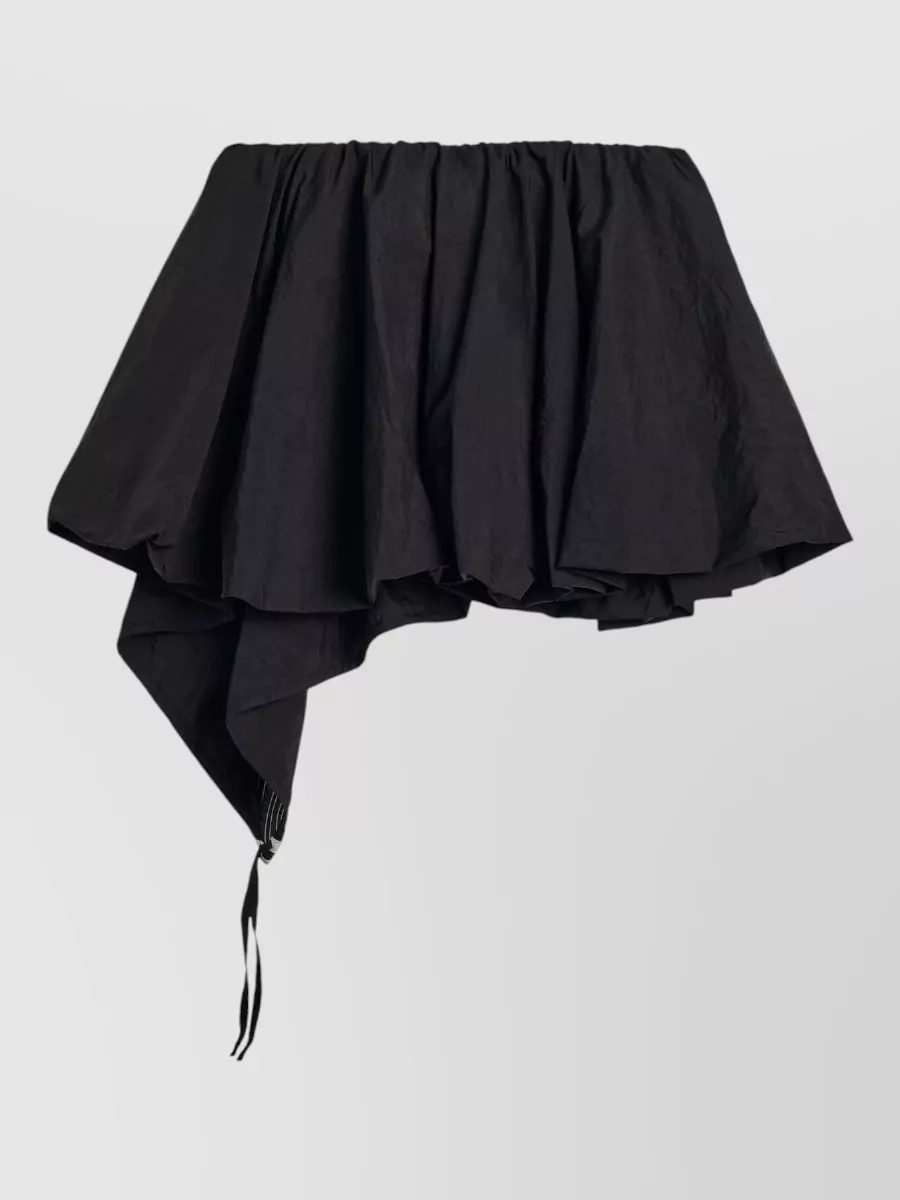 Y-3 Nylon Asymmetric Mini Skort