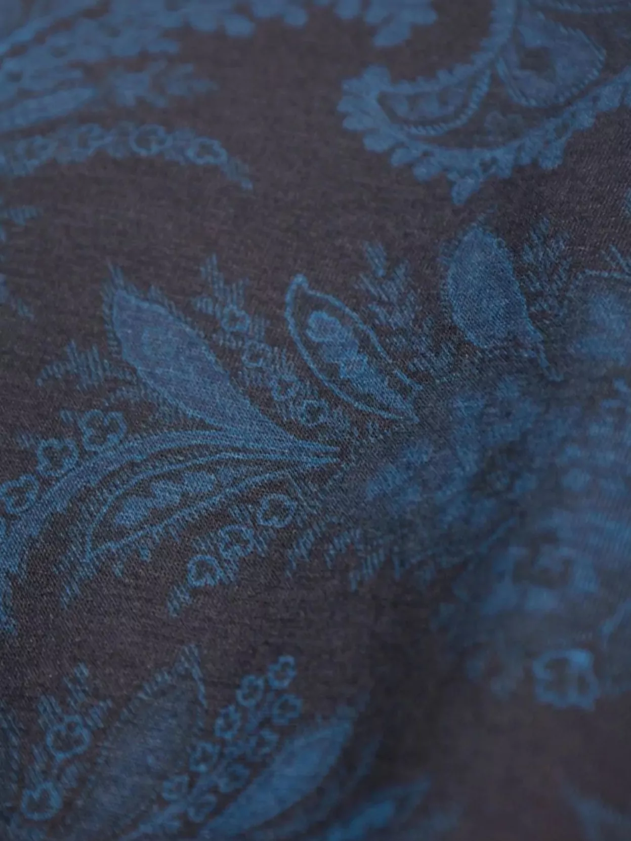 Etro Roma T-Shirt Paisley Pattern Round Neck