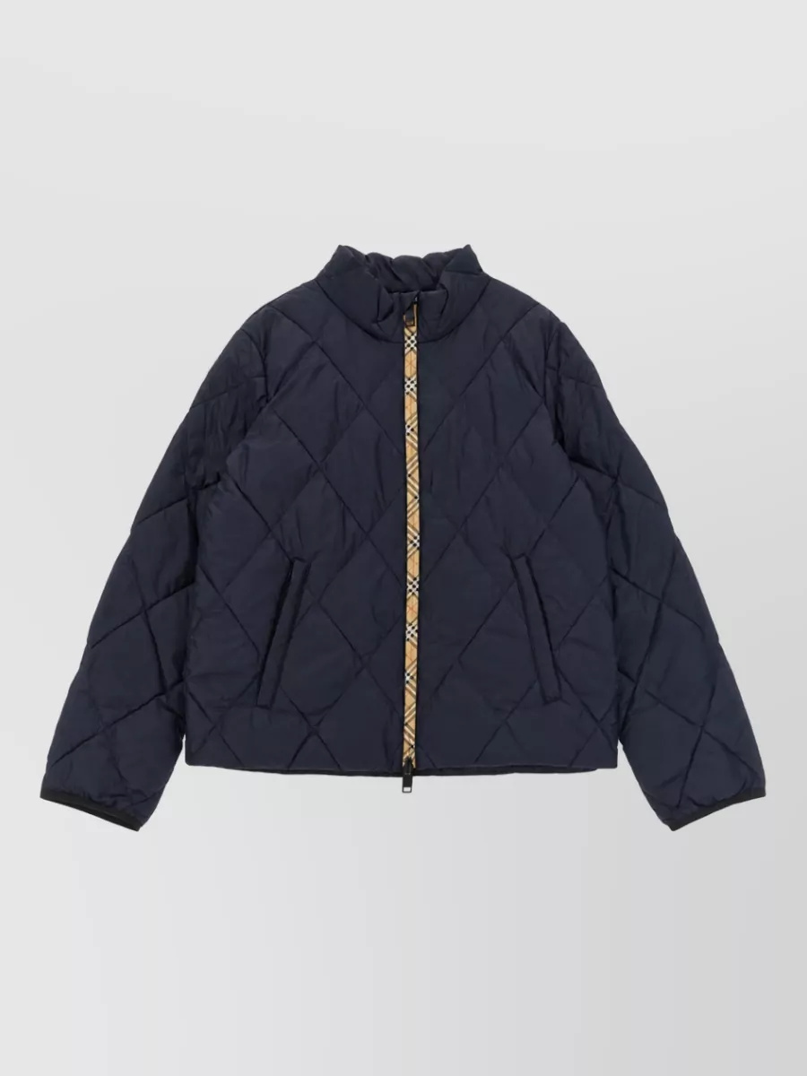 Burberry quilted nylon parka coat