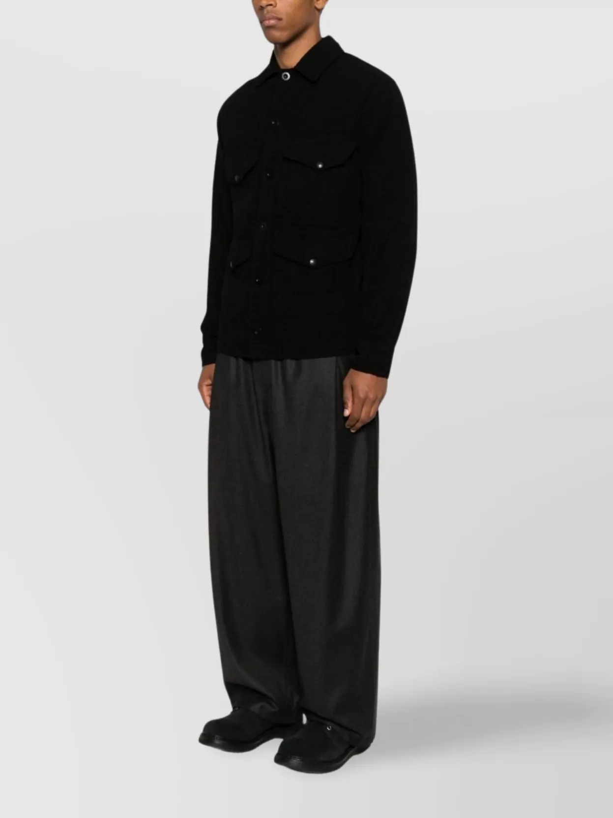 Junya Watanabe Tailored Blazer With Flap And Chest Pockets