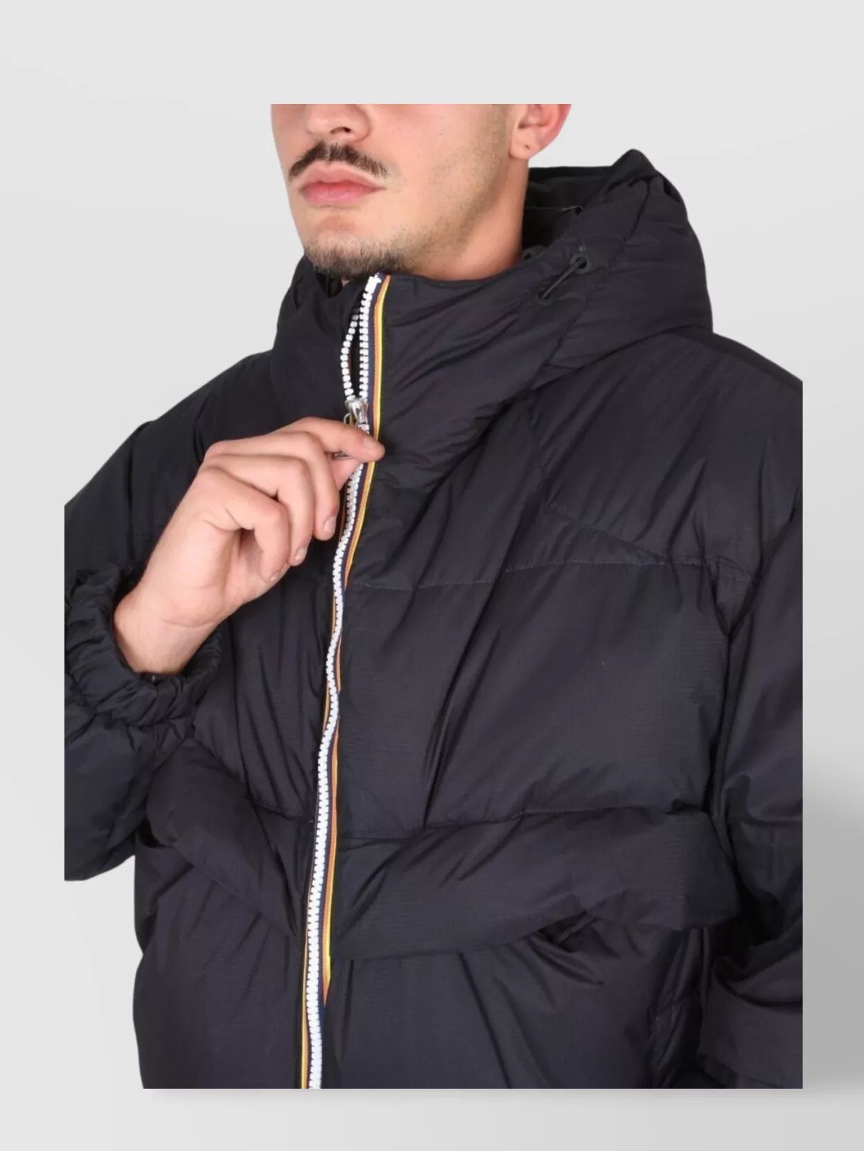 K-way Black Down Jacket