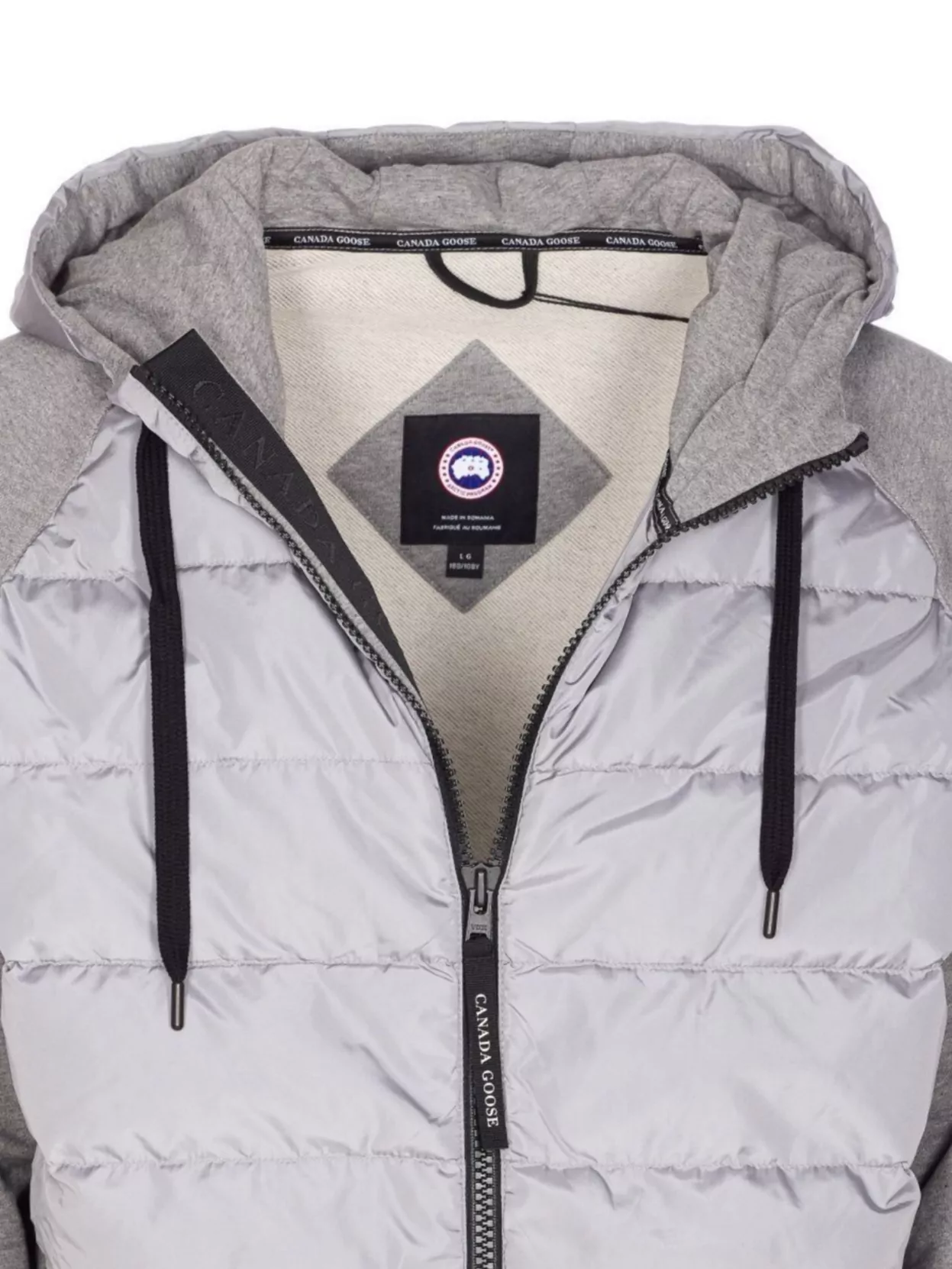 Canada Goose Hooded Jacket With Drawstring And Pockets