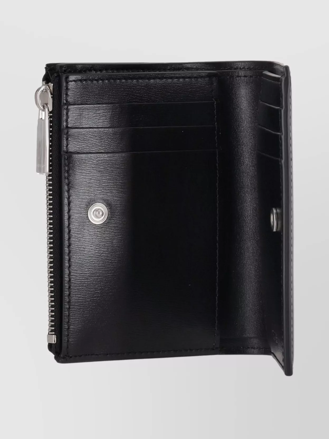 Off-White Jitney Bifold Wallet With Zip And Snap