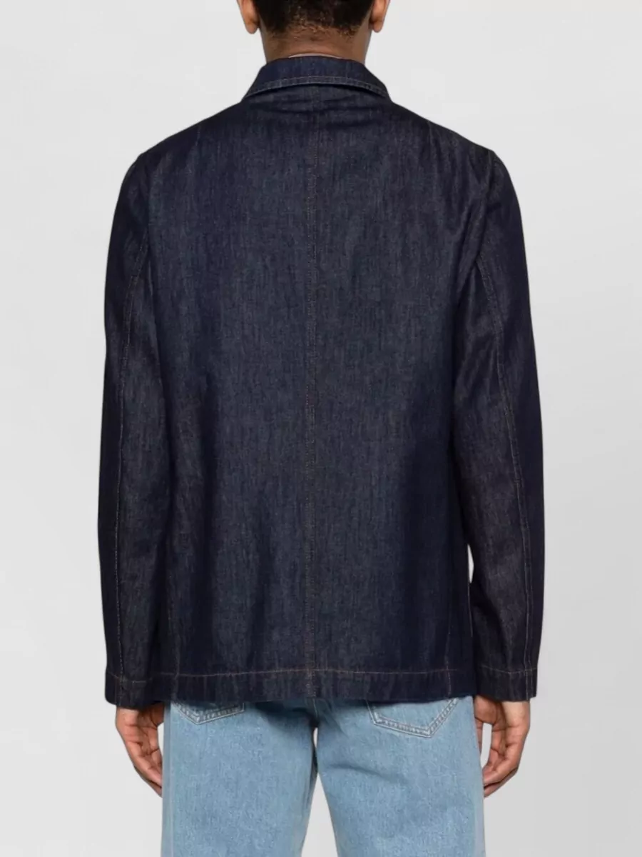 Dries Van Noten Denim Shirt Jacket