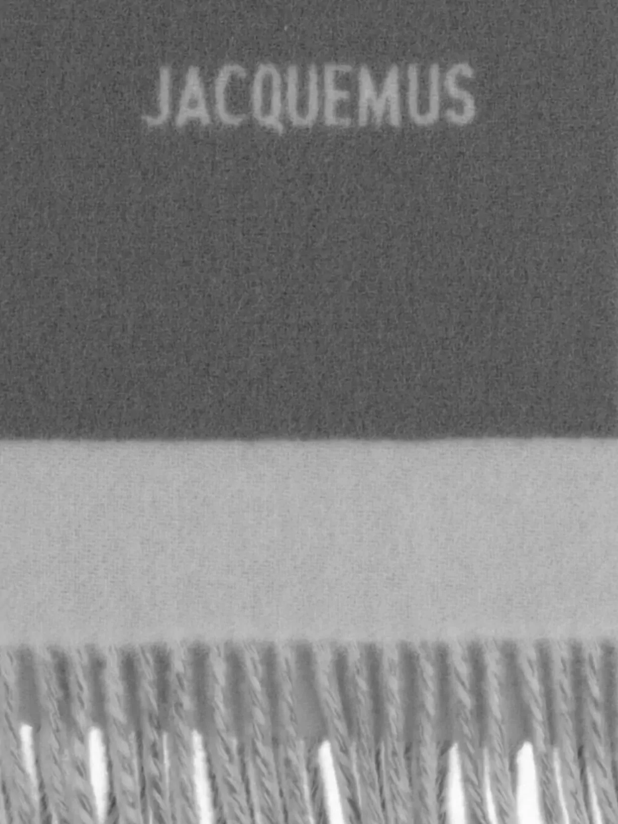 Jacquemus The Fringed Rectangular Scarf
