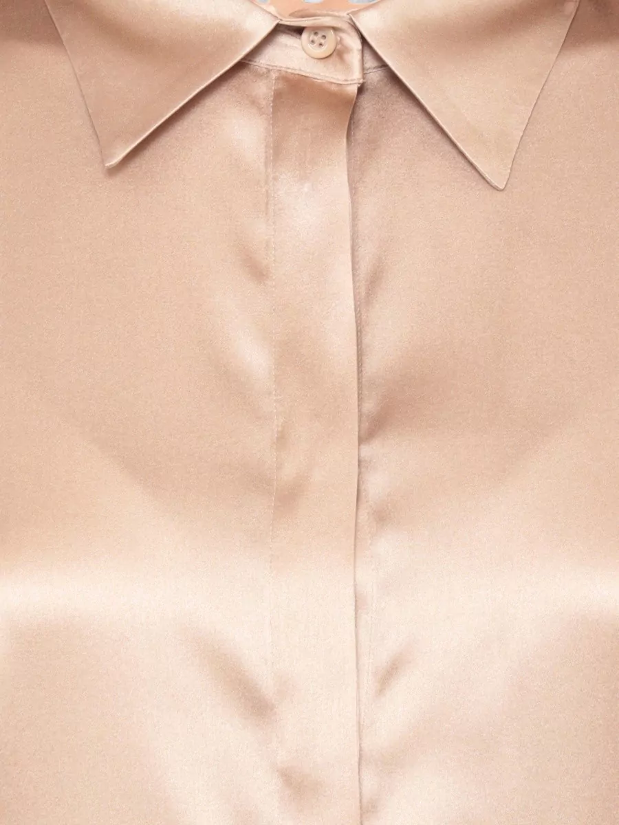 Peserico Silk Long-Sleeve Shirt