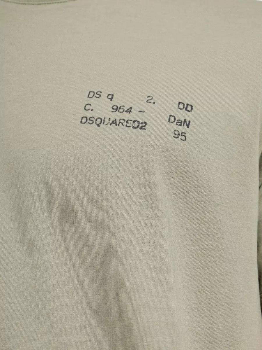 Dsquared2 Logo Print Cotton Short-Sleeve T-Shirt