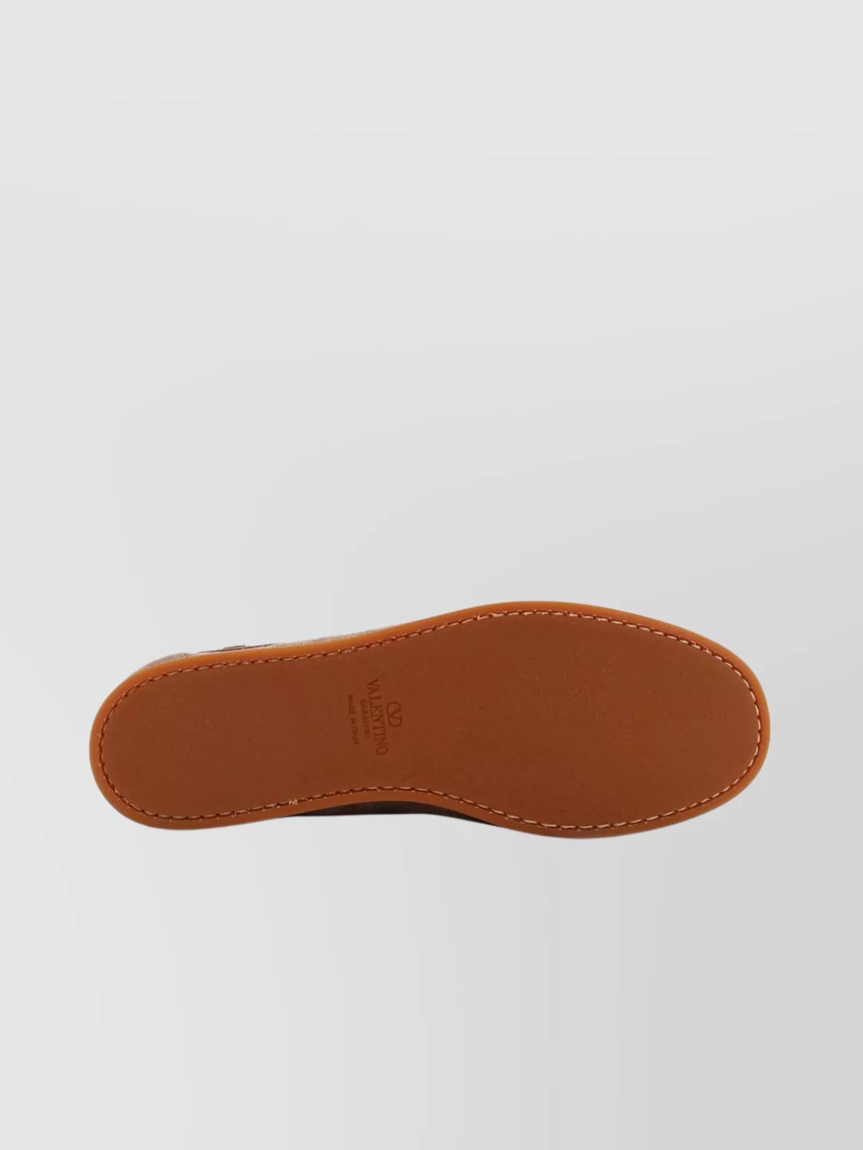 Valentino Palm Avenue Suede And Leather Loafers In Brown