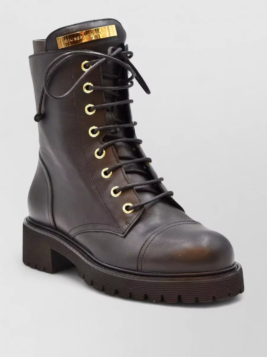 Giuseppe Zanotti Leather Ankle Boots