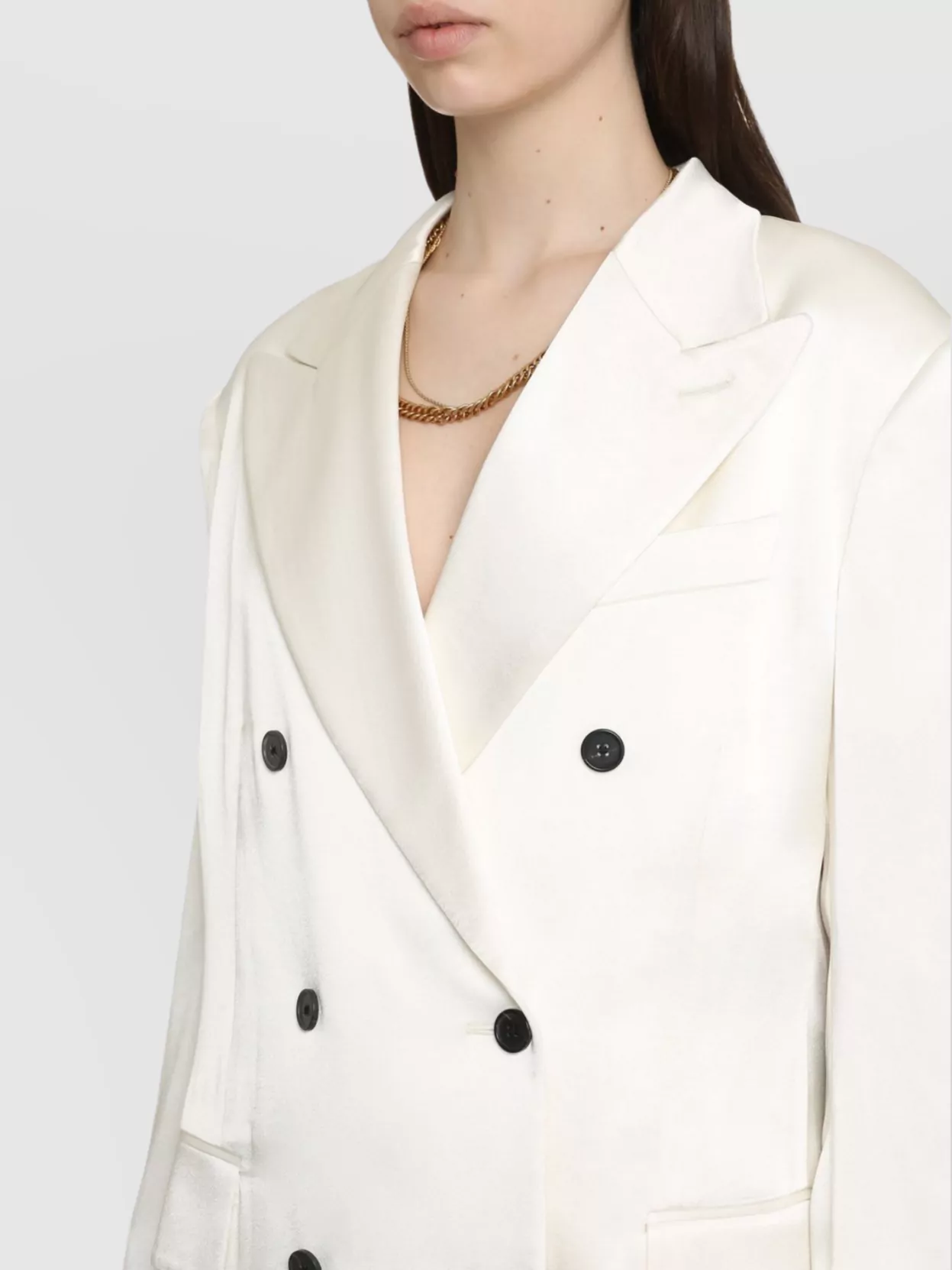 Tom Ford Double-Breasted Jacket Back Vent