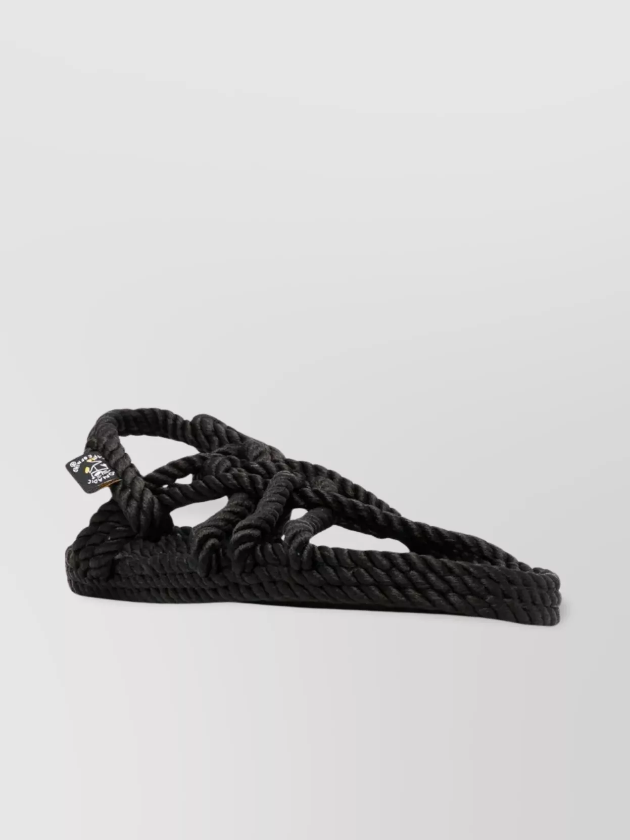 Nomadic State Of Mind Rope Flat Sole Open Toe Sandals