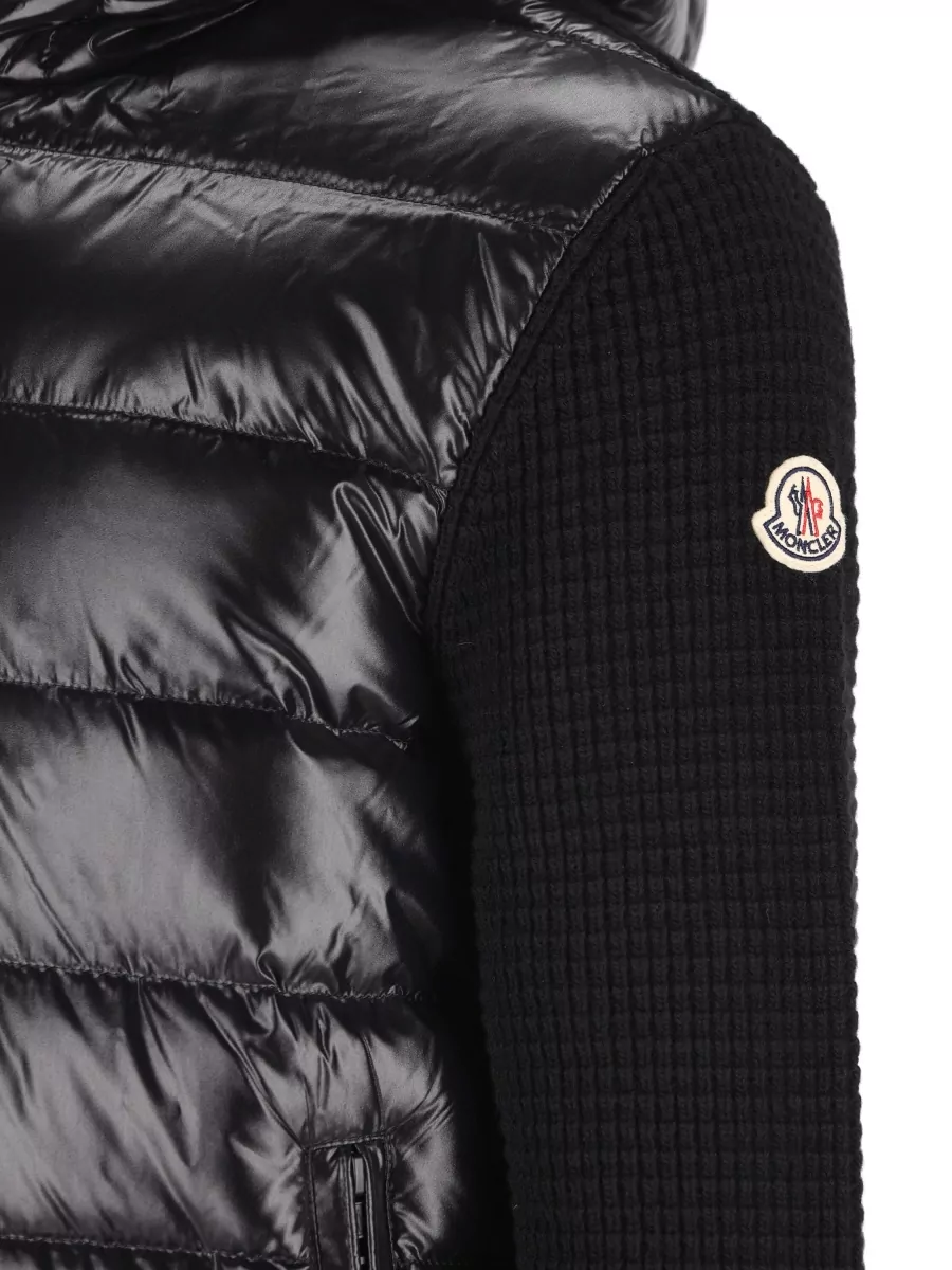 Moncler Down Quilted High-Collar Puffer Jacket