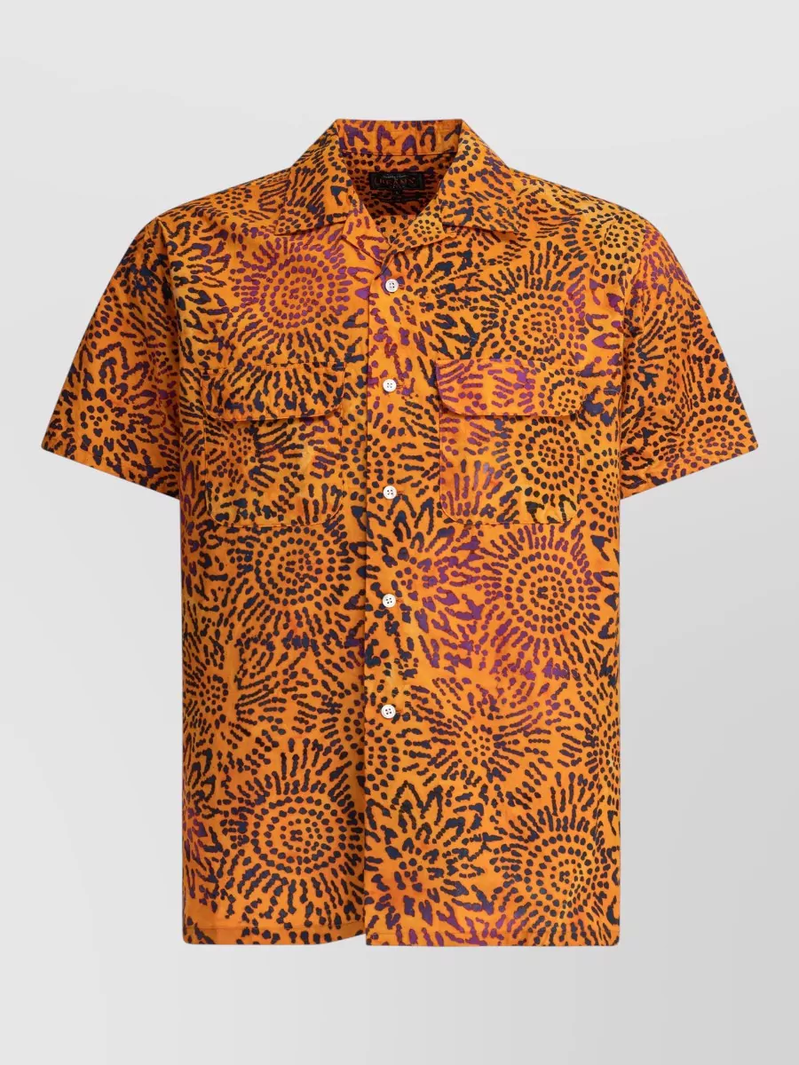 Beams Plus cotton batik shirt