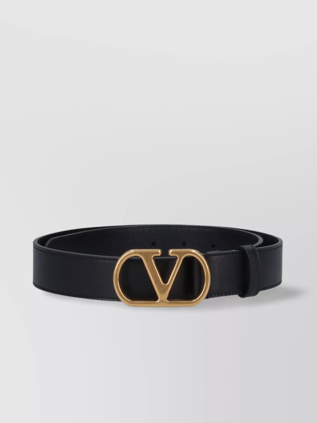 Valentino Garavani Adjustable Length Gold-Tone Buckle Belts