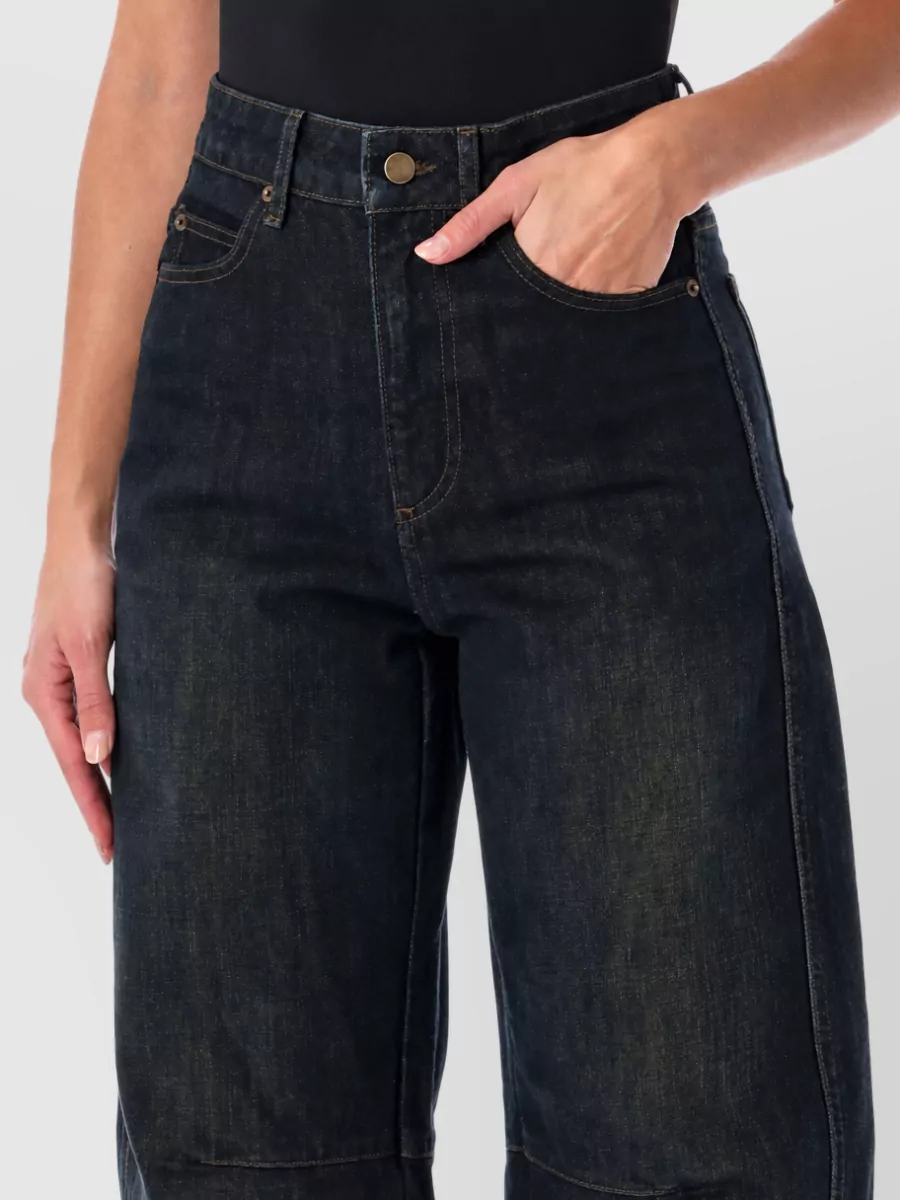 Soeur Denim Straight-Leg Jeans