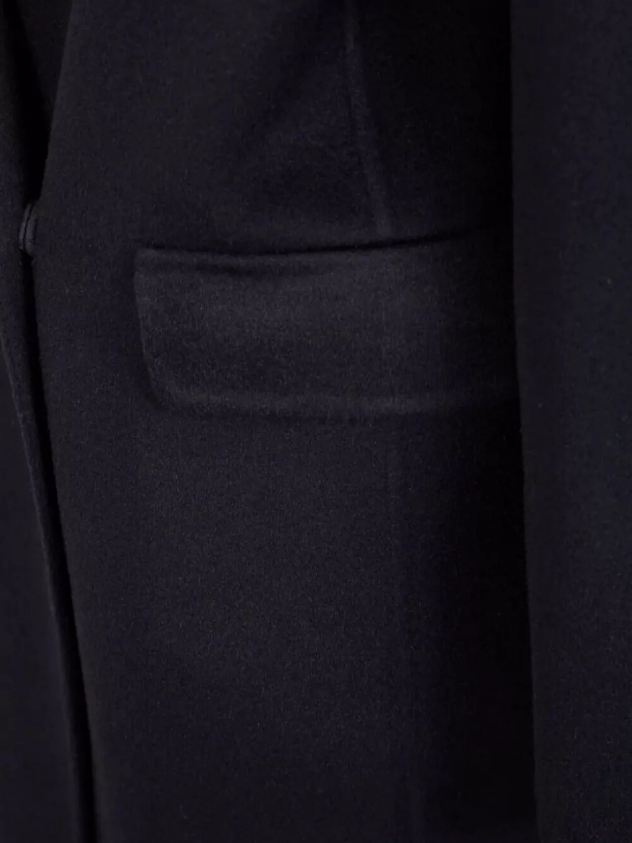 Semicouture Pocketed Sleeved Lapel Coat
