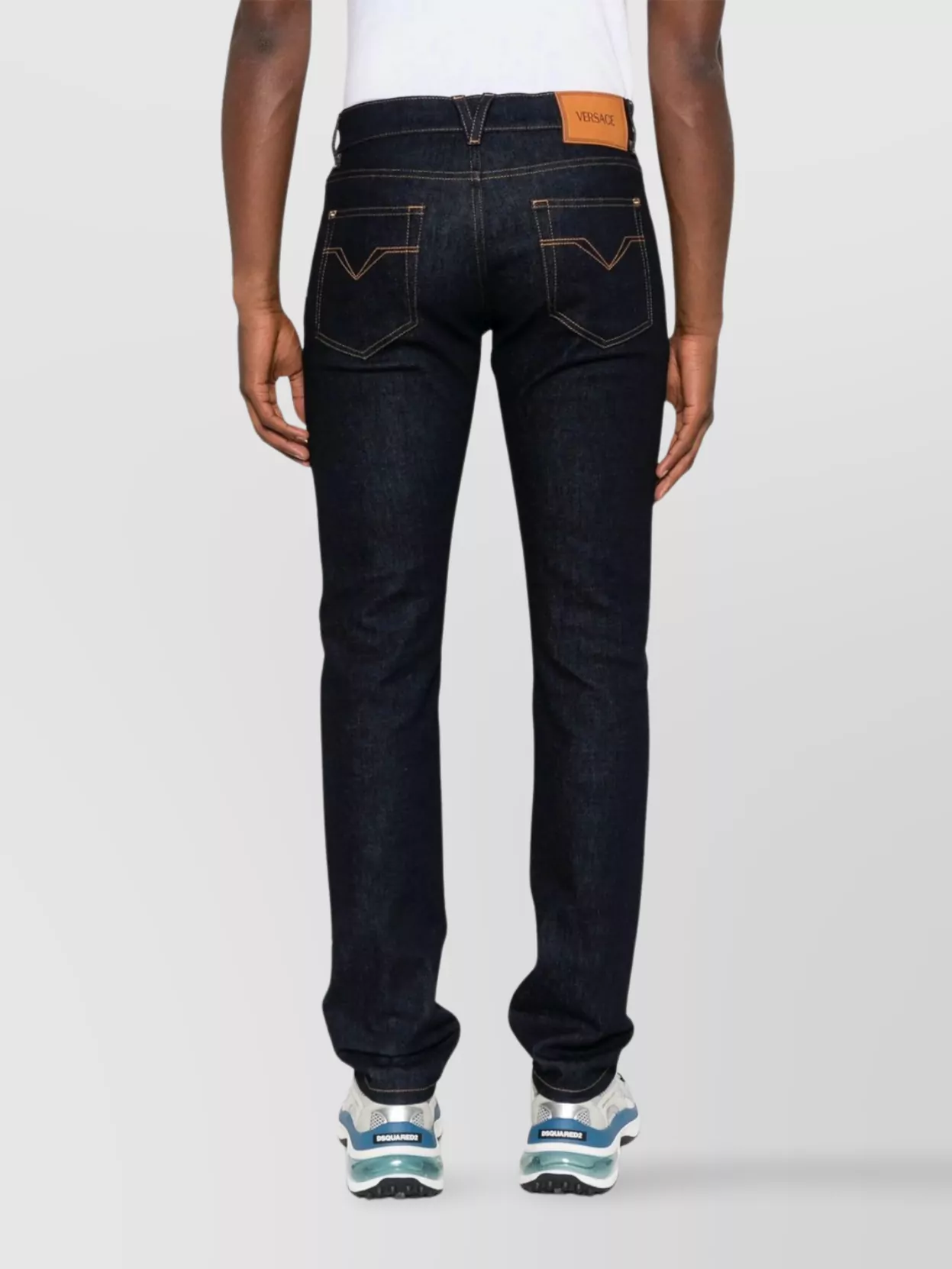 Versace Denim Five Pockets Trousers