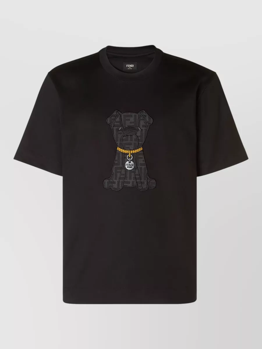 Fendi cotton short-sleeve t-shirt
