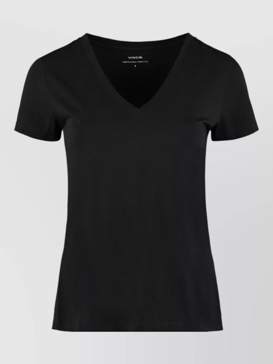 Vince cotton v-neck t-shirt