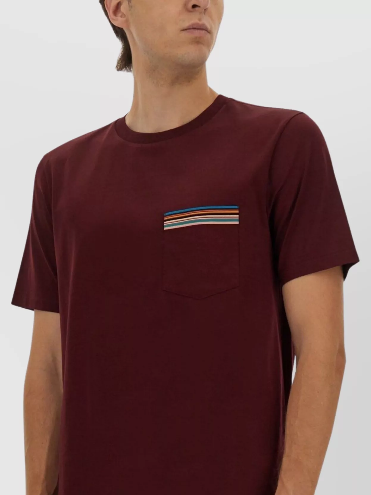 Paul Smith Striped Detail Chest Pocket T-Shirt