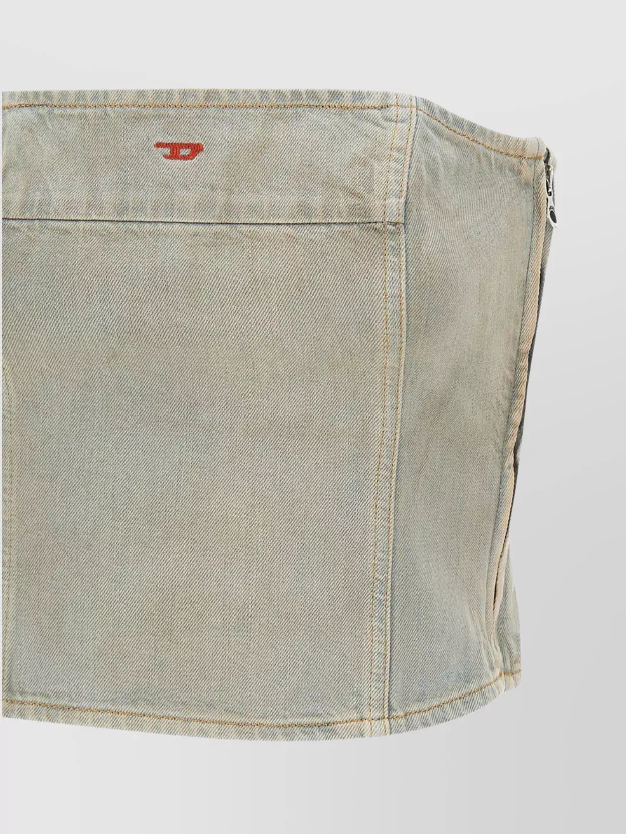 Diesel "Urban" Strapless Denim Top