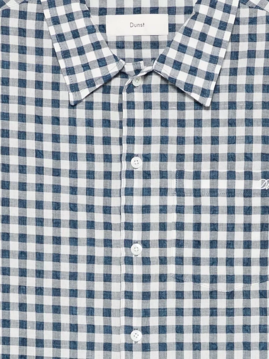 Dunst Checked Short-Sleeve Shirt